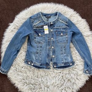 Womens INC Jean Jacket size medium
